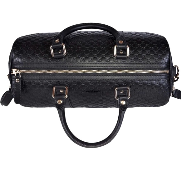 Vintage Authentic Black Gucci Guccissima (embossed) see additional info - Picture 5 of 8